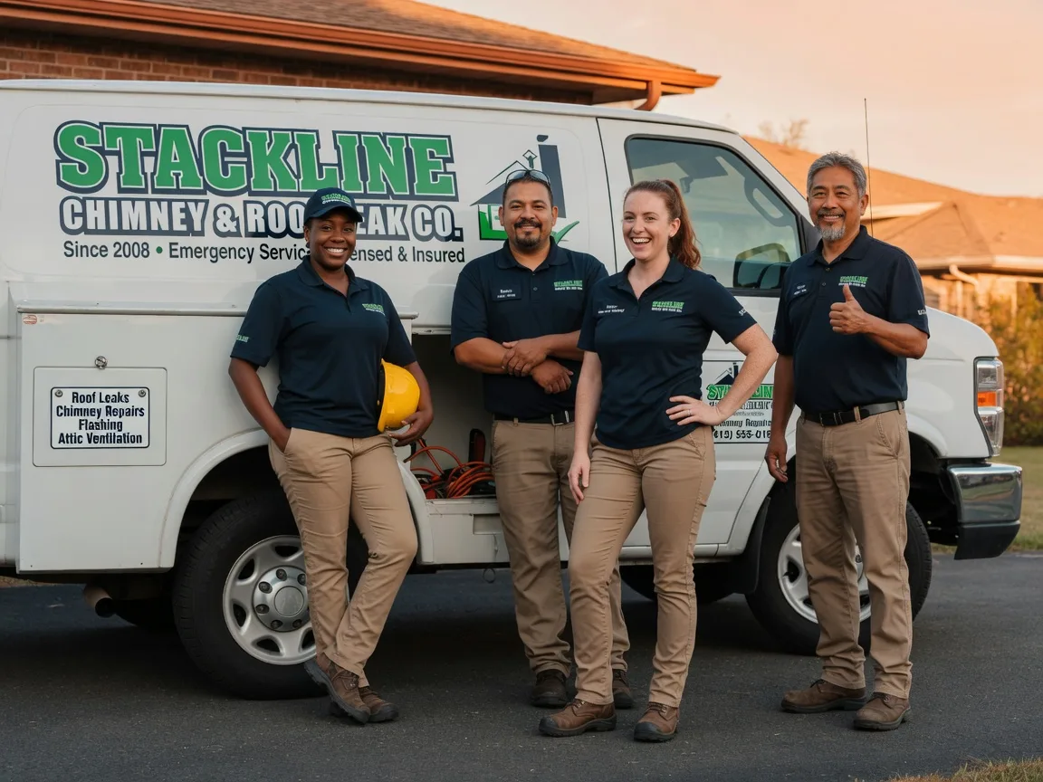 Chimney flashing repair company in Glenmoore, PA